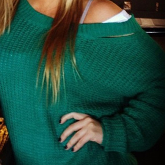 Turquoise sweater - Picture 2 of 2
